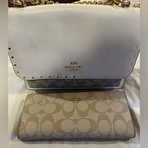 Coach Crossbody Bag with Slim Wallet